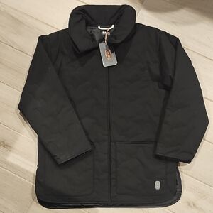 Women's Black Quilted Jacket